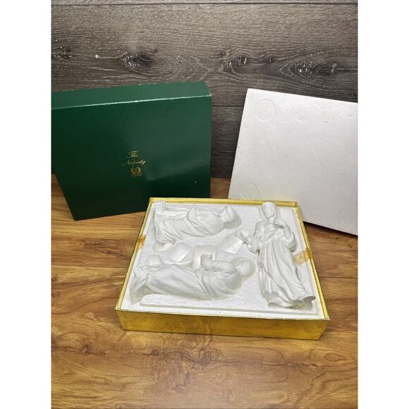 Lenox The Nativity Three Kings Set of 3 Fine White Bone China Wise Men Boxed